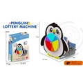 DIY 3D Penguin Lottery Machine science toy with colorful assembly plates and motor - Lottery Machine