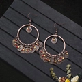 H2270-1 Colorful Disc Totem Earrings