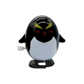 Wind-up penguin egg toy in black and white finish for Christmas gift giving - Wind-up Angry Penguin