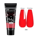 Misscheering 15ml dark red poly nail gel in glossy and matte finish effects - Dark Red (08)