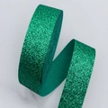 Donkergroen glitterlint voor kerst DIY-knutselen en cadeauverpakkingen, breedte 2,5 cm - 2.5cm*10 Yards / Groen