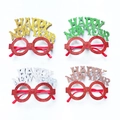 Gafas de fiesta Happy New Year en cuatro colores brillantes para celebraciones - Gafas Decorativas HAPPY NEW YEAR