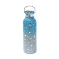 Double wall 17oz vacuum insulated tumbler with blue to silver gradient rhinestone finish - Gradient Blue