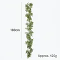 180cm artificial cypress garland for Christmas decoration with deep green pine needles - 180CM Small Leaf Style (N8166Z)