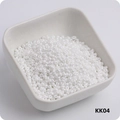 Detail of 3mm cream white glass seed beads in a ceramic bowl for DIY jewelry - 10g Approx 288 Pcs / KK04 Pearl White