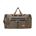 Gran bolsa de fitness caqui con correa ajustable para hombres y para mujeres - Caqui