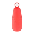 Vibrant red silicone protective sleeve with leakproof design and portable ring for travel - 2nd Gen (Portable Loop) / Red