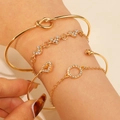 Gold - Knot Rhinestone Style