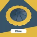 Blue sunflower shaped silicone drain cover with yellow petals for kitchen and bathroom - Blue-Yellow / Blue-Yellow