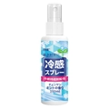 Verkoelende muntspray 100ml in witte fles met blauw sneeuwvloketiket voor zomerse hitte - 100ml / Standaardtype