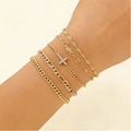 Gold - Cross Layered Style