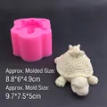 3D Silikonform in Schildkrötenform für Mousse-Kuchen und DIY Kunstharz-Handwerk - Große Schildkröte