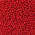 Vibrant 4mm red acrylic candy color loose beads for DIY handmade bracelet making - 10g/Pack (4mm, Hole 1mm) / Red