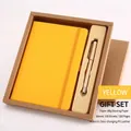 A5 Notebook with Pen Gift Set Yellow