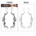 Dettaglio degli adesivi per tatuaggi per capelli impermeabili con effetto naturale ED-007 - ED-007 / 11*18cm