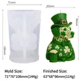 Molde de silicona para velas de perro dálmata para DIY de San Patricio y jabones - GJ-243 (Molde Dálmata)