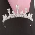 Rhinestone Pearl Style (Hand-wrapped) / Silver