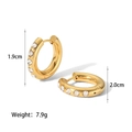Gold with Clear Zirconia