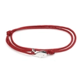Wine Red Silver Whale