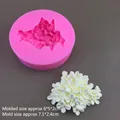 Molde de silicona rosa para racimos de flores de ciruelo 3D con texturas finas - Osmanto / Rosa