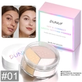 Poudre libre 3 couleurs DUNUF #01 pour illuminer et corriger le teint de la peau - 01
