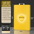 Thick yellow PE plastic cutting board with anti-mold finish and 45x30x3cm dimensions - 45*30*3cm / Yellow