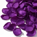 Vibrant purple artificial silk rose petals for wedding decoration and party events - Purple Decorative (26)