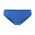 Royal blue ribbed cotton panties for women with breathable double-layer crotch - Royal Blue