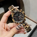 Estampado de Leopardo Negro