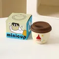 Mini tazza da caffè Babbo Natale da 245ml in ceramica con coperchio e confezione - Babbo Natale