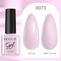 LILY'CUTE light pink gel nail polish X073 in shiny and matte finishes, 7ml soak off UV LED - Light Pink (73)