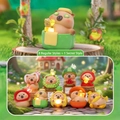 Luminous Capybara mystery box figures including 8 regular designs and 1 hidden edition - Shining Capybara - Whole Box 8pcs