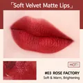 Matte velvet lip mud in shade #03 Rose Factory with a soft deep rose finish - 6.5g / 03# Rose Factory
