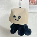 Porte-clés chien Westie en peluche noire avec couvre-chef en forme de sac en papier - Chat Noir - Étourdi