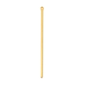 Colgante de barra de acero inoxidable dorado pulido para collares de bricolaje - Estilo Dorado (KLJ5848-Z)