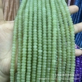 Strands of light green translucent abacus stone beads for DIY jewelry making - Aqua Green / 5*8mm (approx. 73 pcs/strand)