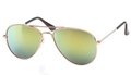 Gold Frame Gold Mirror Lens