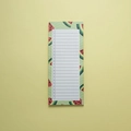 Vertical to-do list notepad with green watermelon pattern and checkboxes for daily planning - Watermelon