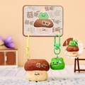 Cute cartoon resin mushroom and frog pendants with matching magnetic keychain for couples - Magnetic - Resin Mushroom Frog Style / SKU Price for One Pair