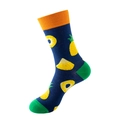Pineapple Print-Navy