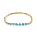 Minimalist Gold Blue Stackable