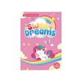 Unicorn themed kids sticker book with 44 reusable stickers for creative DIY play - Sweet Dream T52