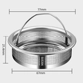 304 Stainless Steel Punched Holes / 2cm High