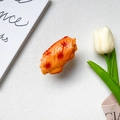 Detailed macro view of an Orléans chicken wing phone grip with realistic texture - Transparent Stand - Chicken Wing