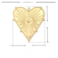 Sunburst Large Heart (VG167)