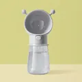 Gourde portable grise 565ml pour animaux, design abeille avec écuelle pour chiens - 565ml / Gris