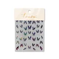 Pegatinas de uñas mariposa holográfica MS482 con lindos diseños japoneses - Mariposa Holográfica Aurora (MS482)