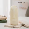 Minimalist beige human face pillar scented candle 13.5cm tall creative home decor art - Minimalist Face Sculpture(67) / Cream White