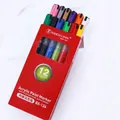 Set of 12 colors acrylic paint markers in red paper box for DIY art painting - 12 Colors Acrylic Markers