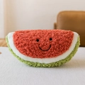 Adorabile peluche a fetta di anguria sorridente morbida bambola 30cm regalo di nozze - 23-25cm / Anguria